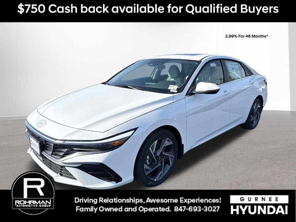 new 2025 Hyundai Elantra car, priced at $27,800