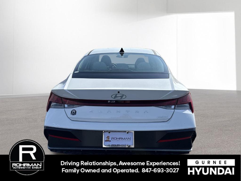 new 2025 Hyundai Elantra car, priced at $27,800