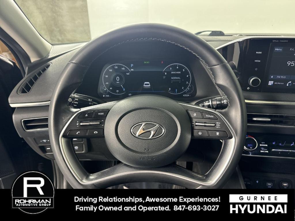 used 2021 Hyundai Sonata car, priced at $17,585