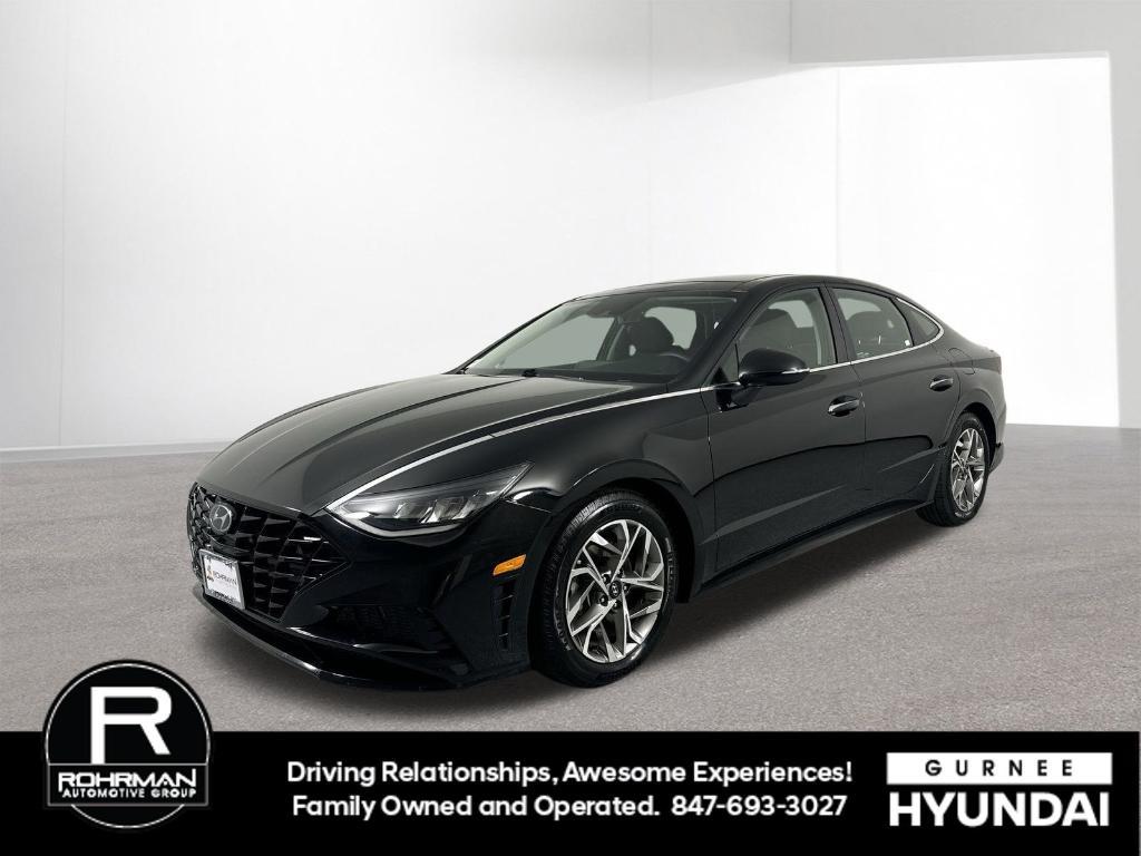 used 2021 Hyundai Sonata car, priced at $17,585