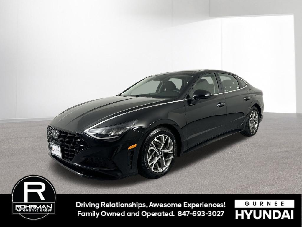 used 2021 Hyundai Sonata car, priced at $17,585