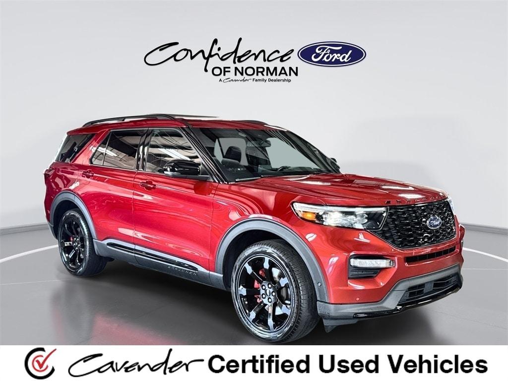used 2022 Ford Explorer car, priced at $39,653