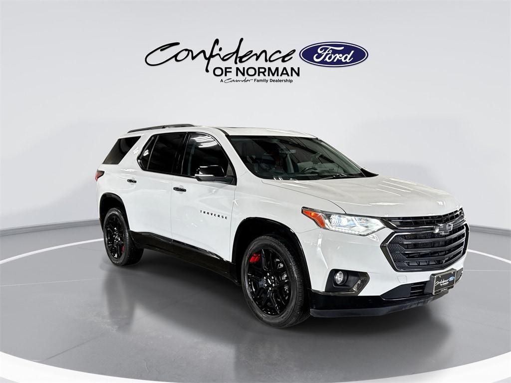 used 2021 Chevrolet Traverse car, priced at $21,593