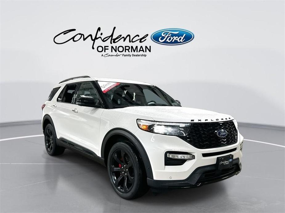 used 2022 Ford Explorer car, priced at $38,243