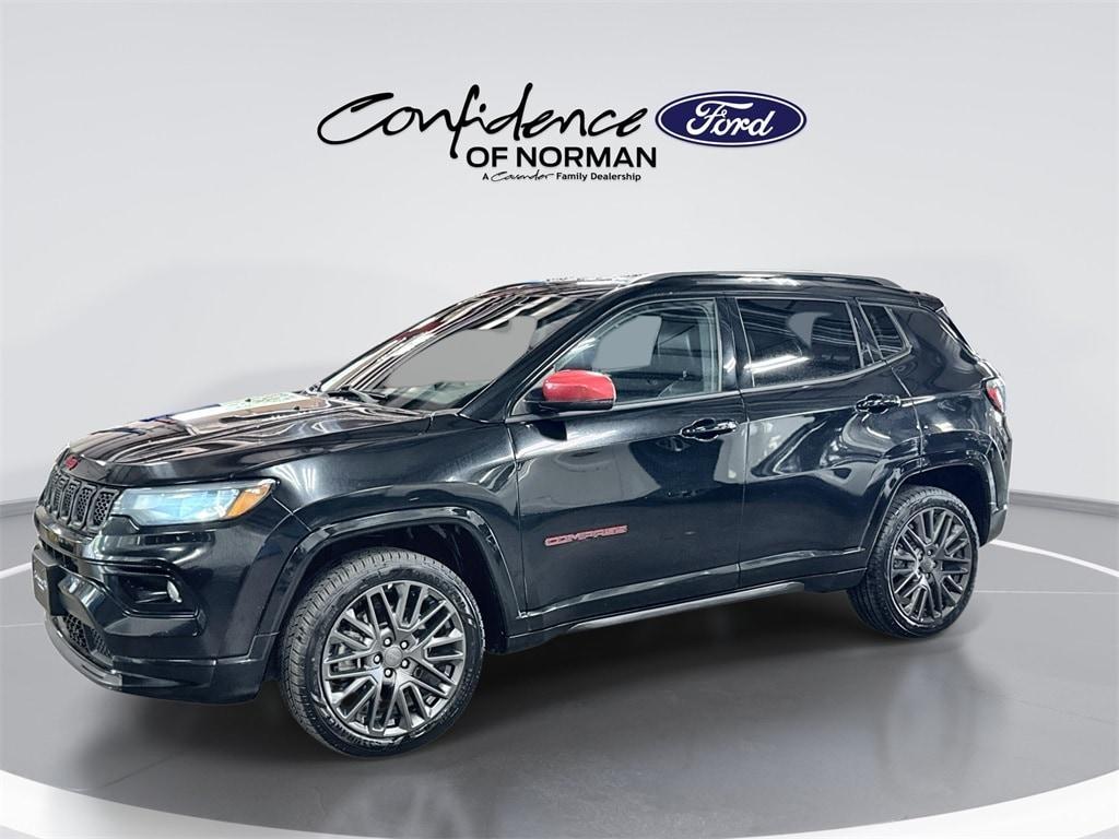 used 2023 Jeep Compass car, priced at $23,553