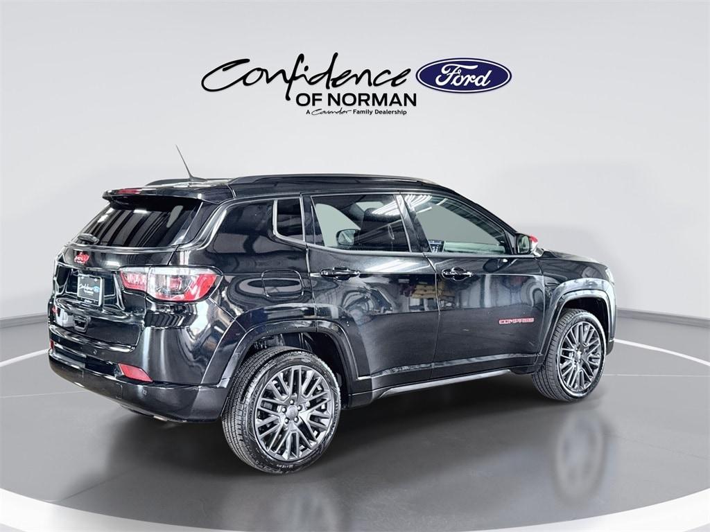 used 2023 Jeep Compass car, priced at $23,553