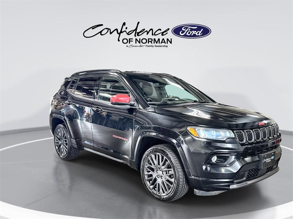 used 2023 Jeep Compass car, priced at $23,553