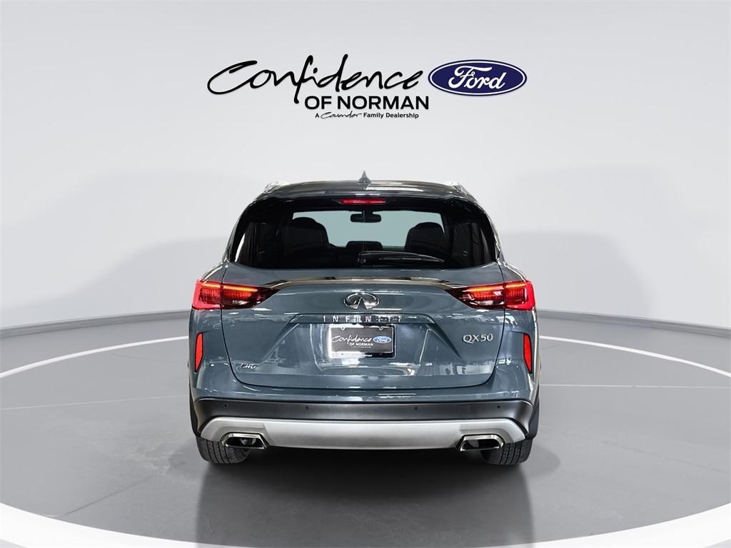used 2022 INFINITI QX50 car, priced at $28,523