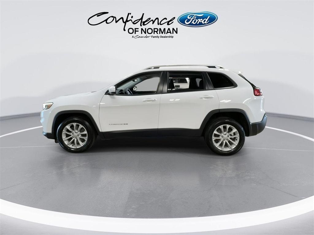 used 2021 Jeep Cherokee car, priced at $18,426