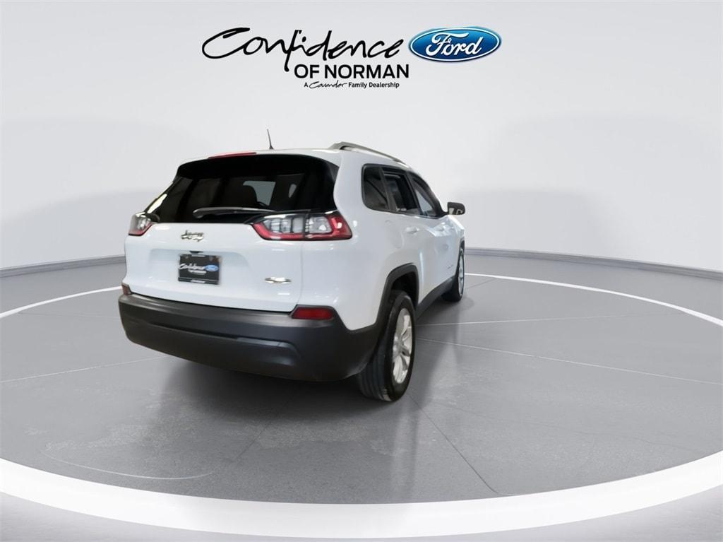 used 2021 Jeep Cherokee car, priced at $18,426