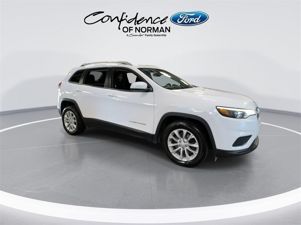 used 2021 Jeep Cherokee car, priced at $18,426