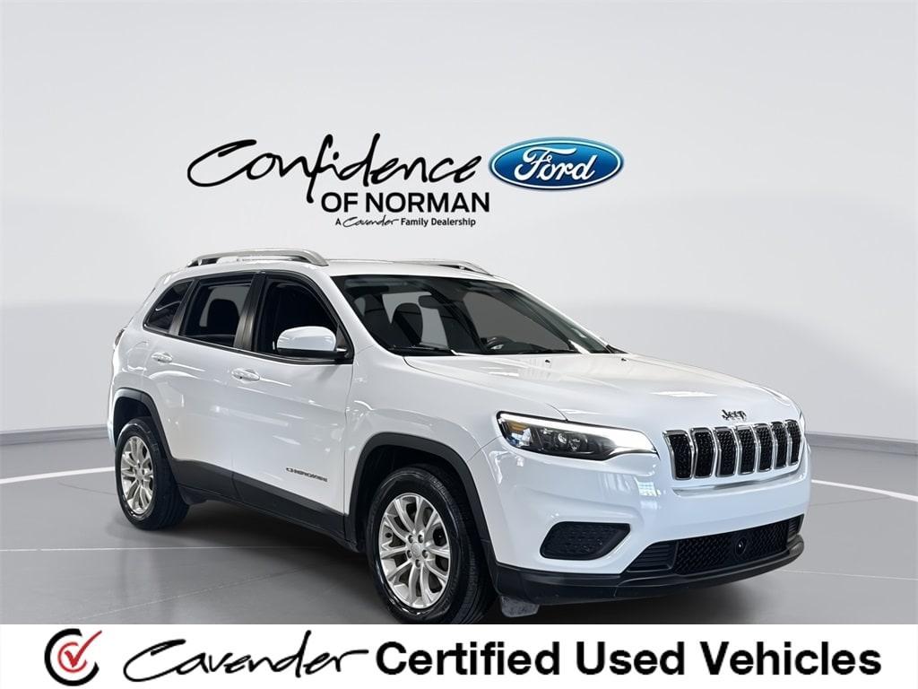 used 2021 Jeep Cherokee car, priced at $18,426