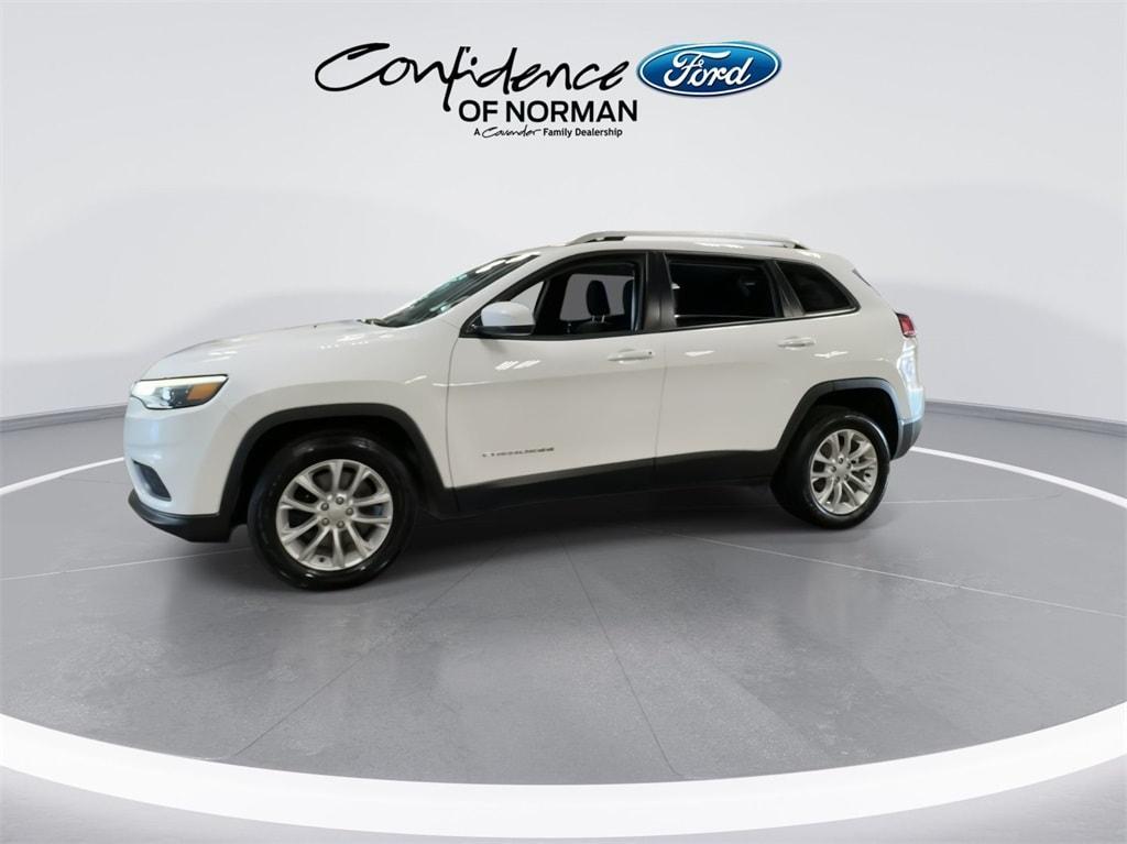 used 2021 Jeep Cherokee car, priced at $18,426