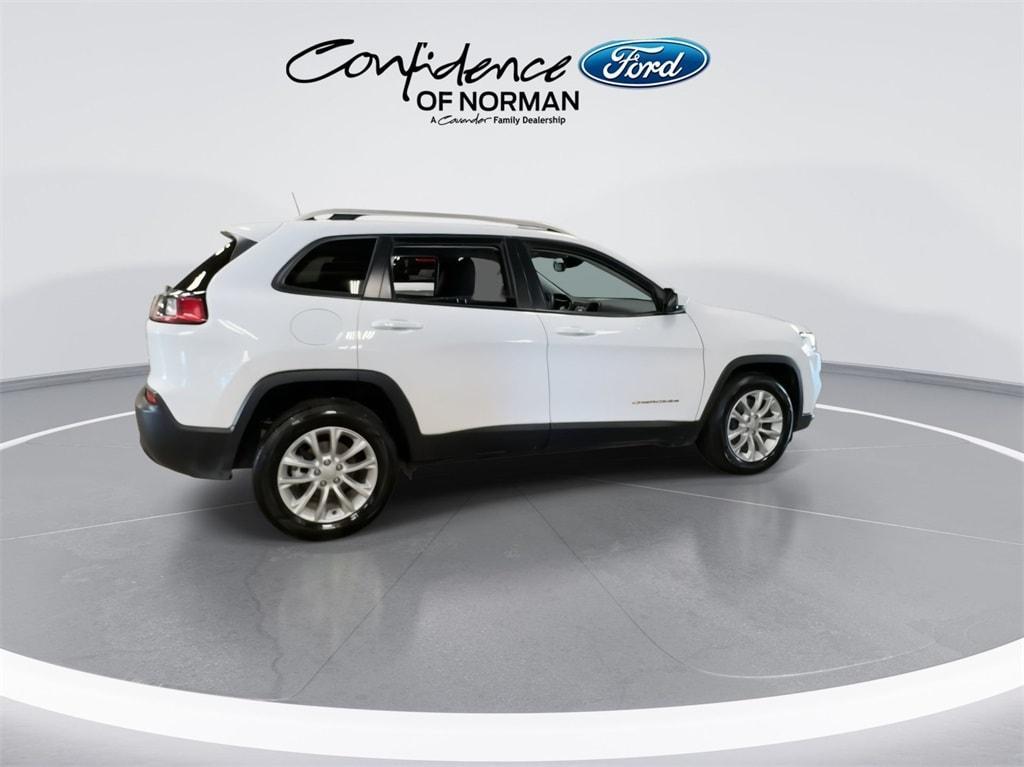 used 2021 Jeep Cherokee car, priced at $18,426