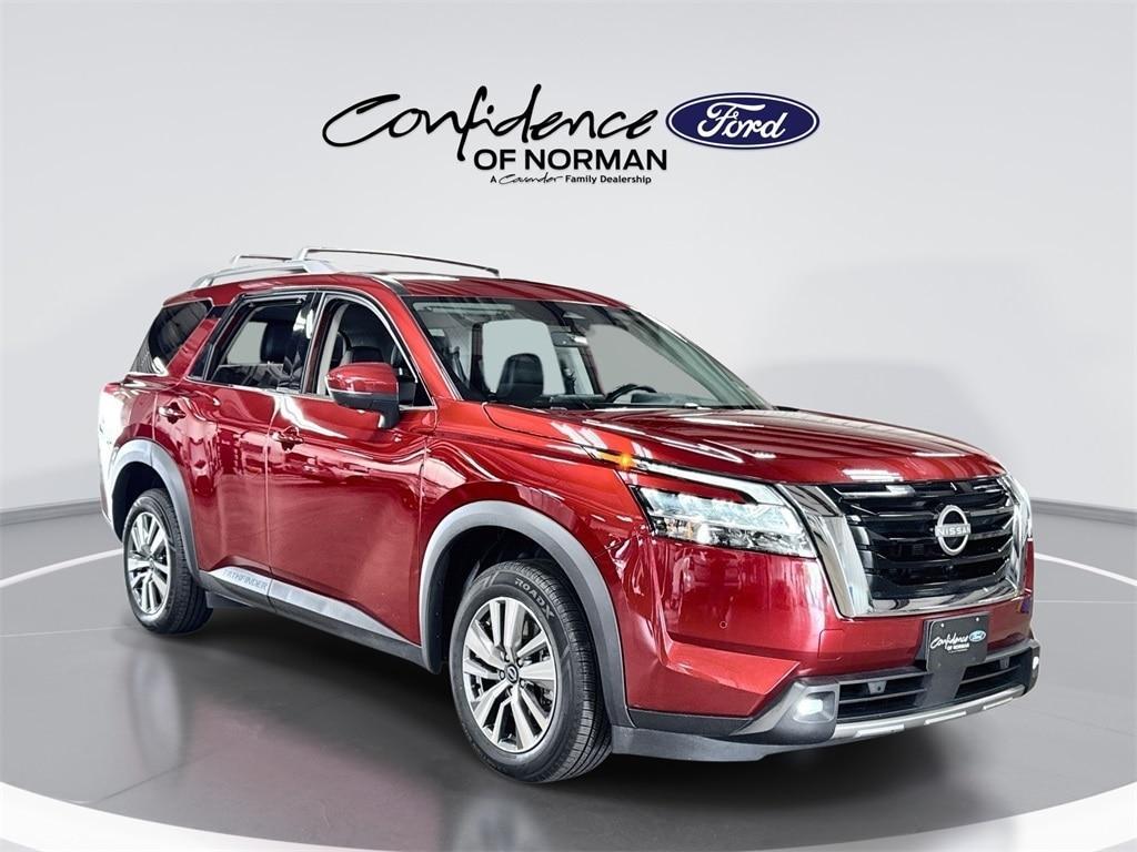used 2023 Nissan Pathfinder car, priced at $35,591