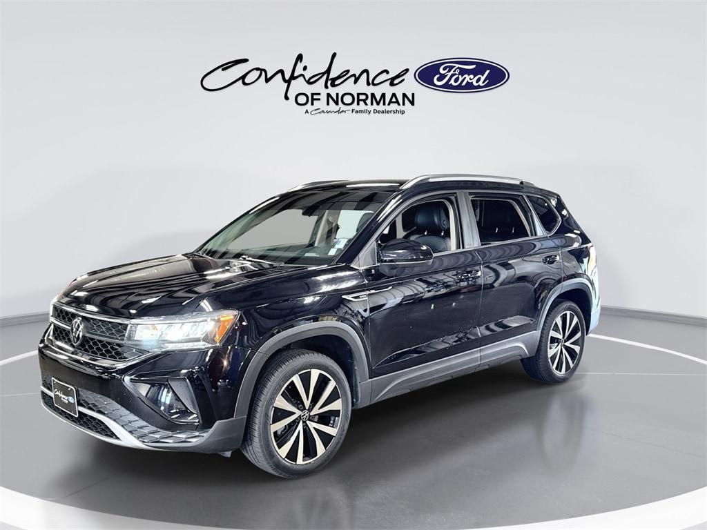 used 2022 Volkswagen Taos car, priced at $17,342