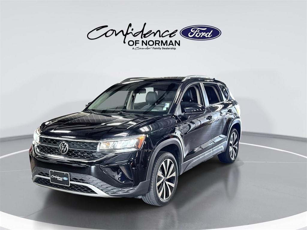used 2022 Volkswagen Taos car, priced at $17,342