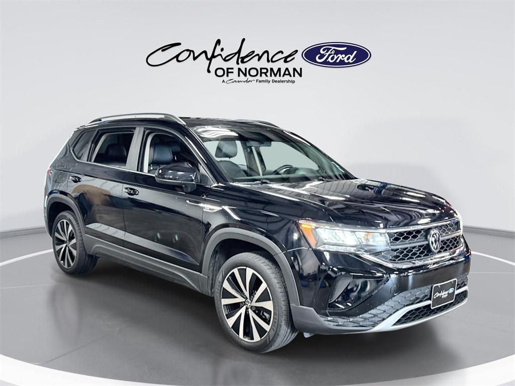 used 2022 Volkswagen Taos car, priced at $17,342