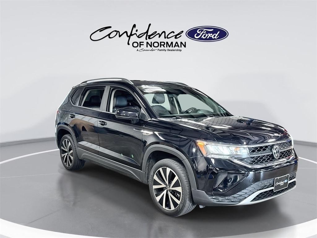 used 2022 Volkswagen Taos car, priced at $17,342