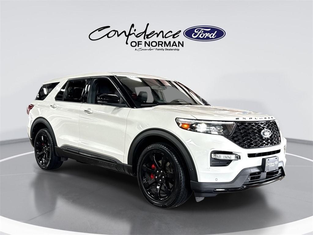 used 2021 Ford Explorer car, priced at $38,292