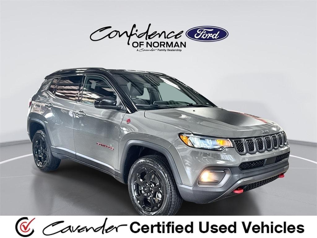 used 2023 Jeep Compass car, priced at $20,952