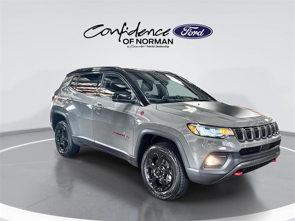 used 2023 Jeep Compass car, priced at $20,363