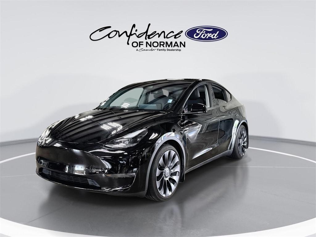 used 2024 Tesla Model Y car, priced at $38,991