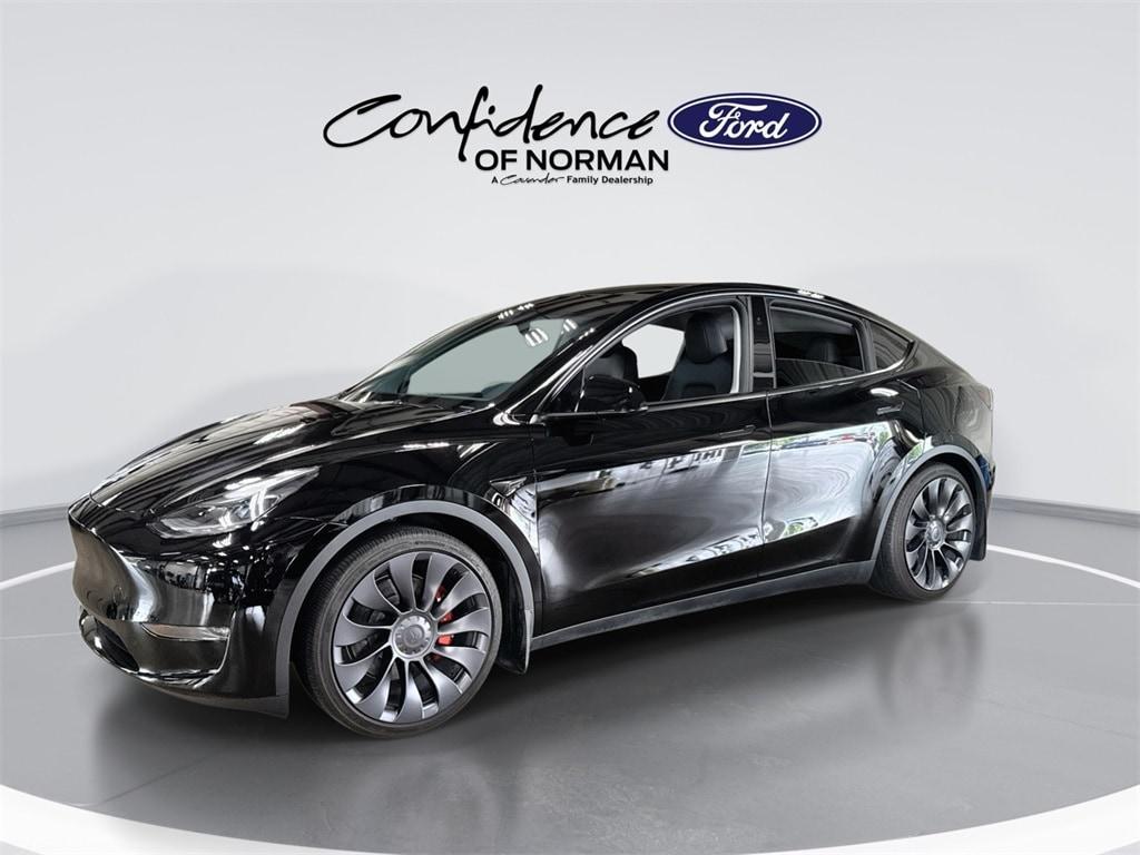 used 2024 Tesla Model Y car, priced at $38,991