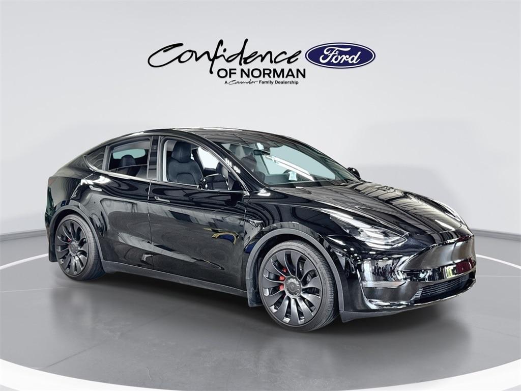 used 2024 Tesla Model Y car, priced at $38,991