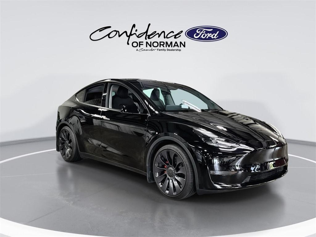 used 2024 Tesla Model Y car, priced at $38,991