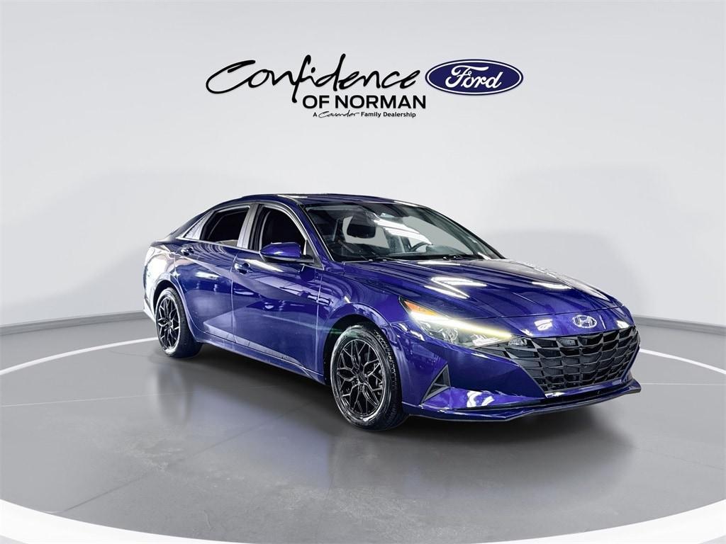used 2021 Hyundai Elantra car, priced at $14,113