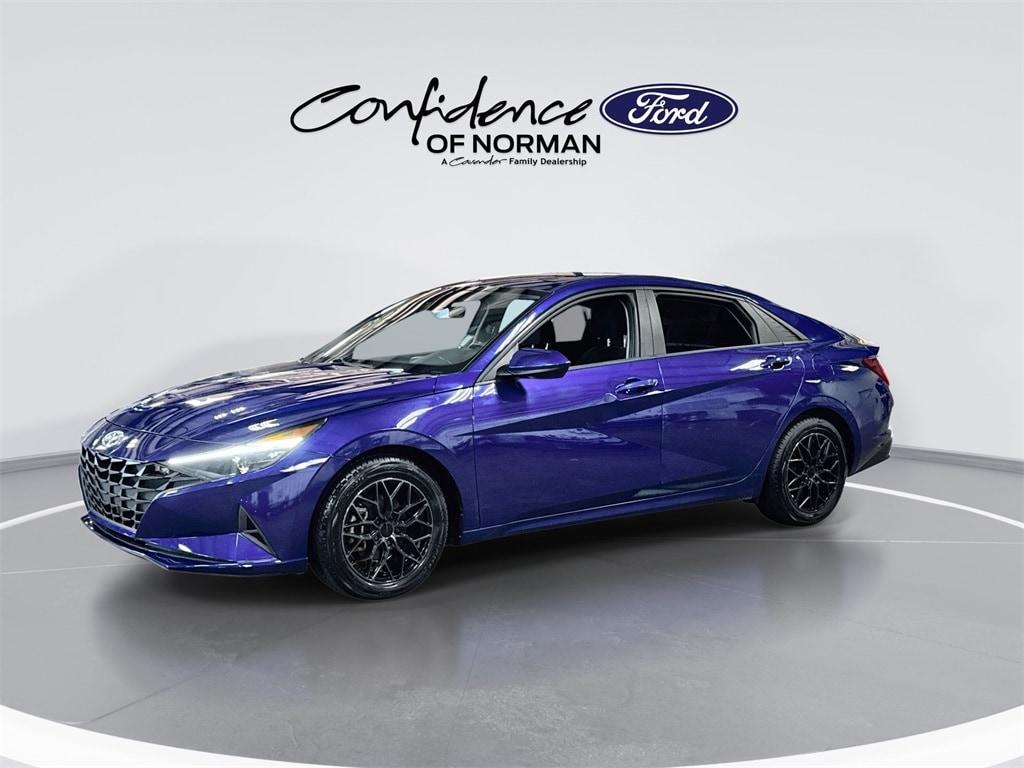 used 2021 Hyundai Elantra car, priced at $14,113