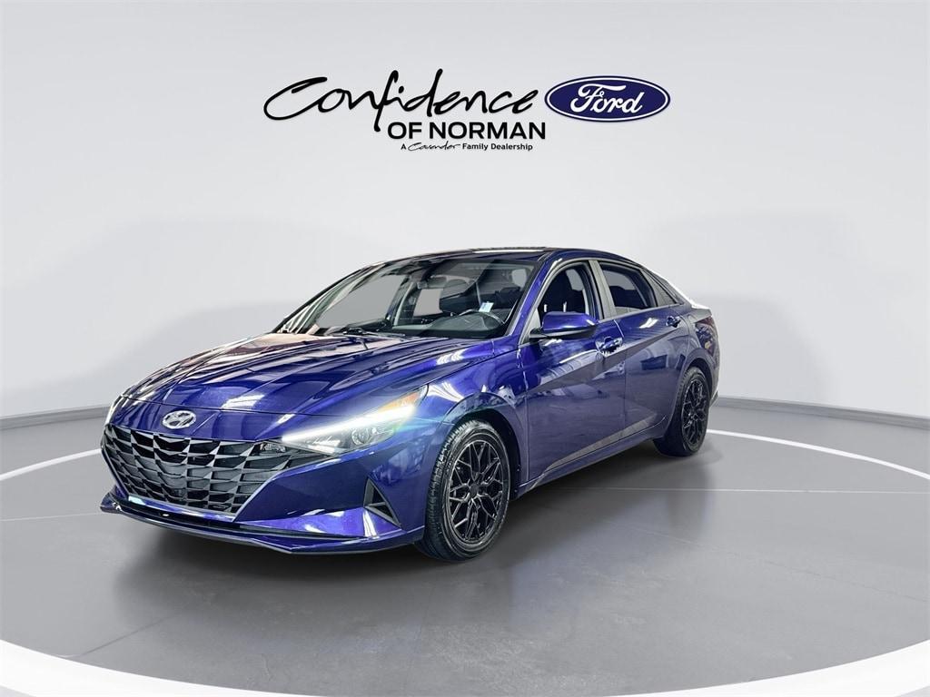 used 2021 Hyundai Elantra car, priced at $14,113
