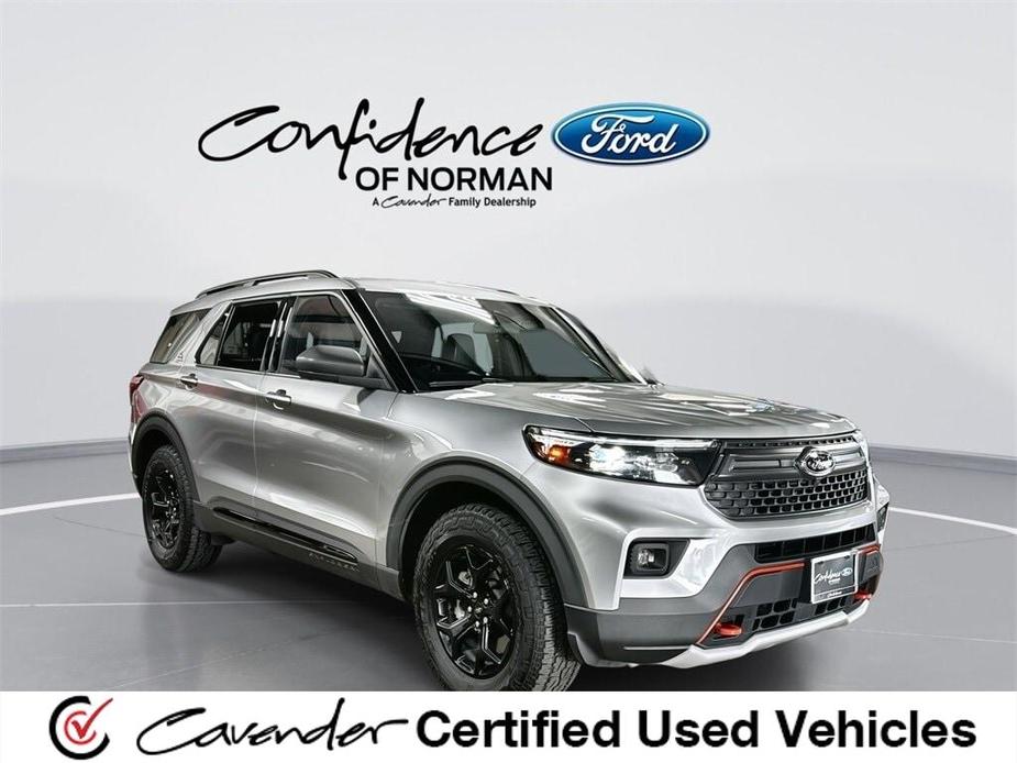 used 2022 Ford Explorer car, priced at $31,842