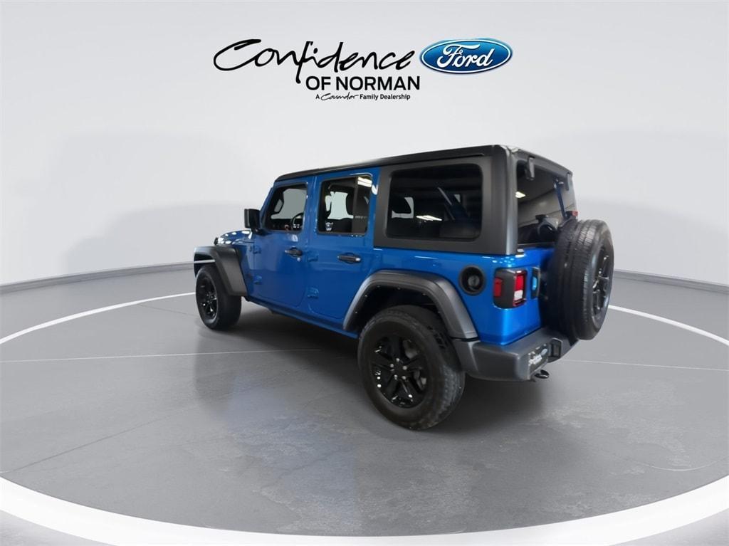 used 2021 Jeep Wrangler Unlimited car, priced at $29,225