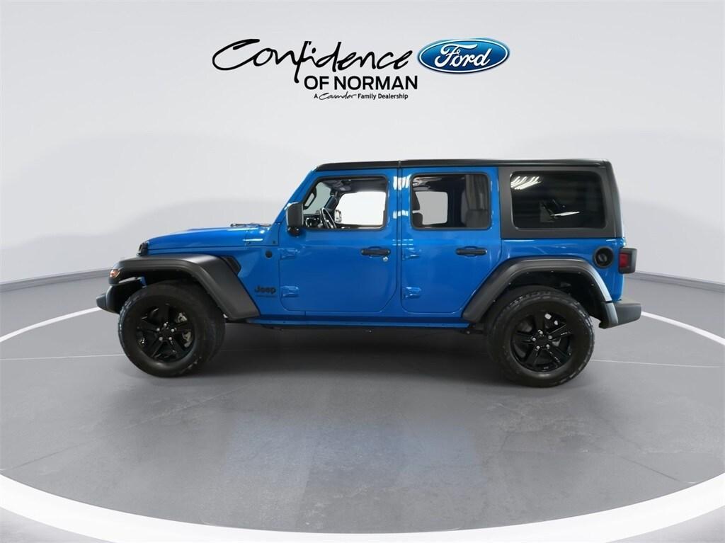 used 2021 Jeep Wrangler Unlimited car, priced at $29,225