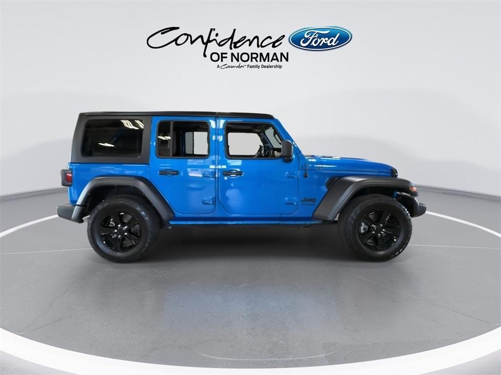 used 2021 Jeep Wrangler Unlimited car, priced at $29,225