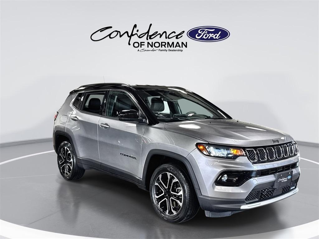 used 2023 Jeep Compass car, priced at $19,884