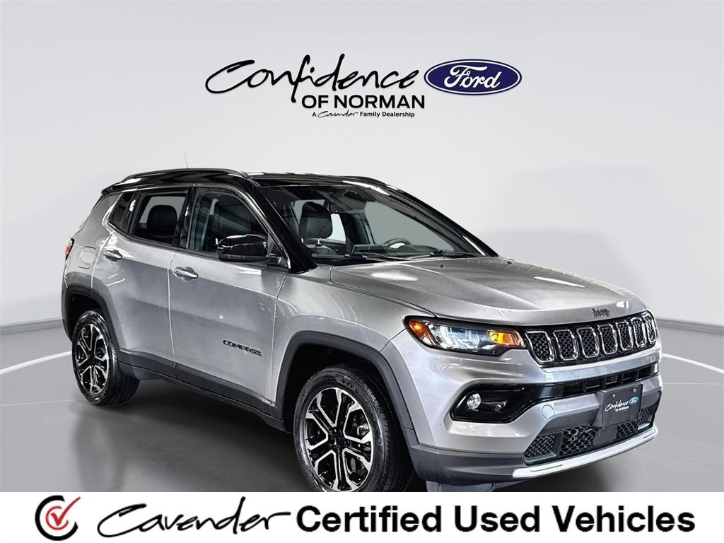 used 2023 Jeep Compass car, priced at $21,531