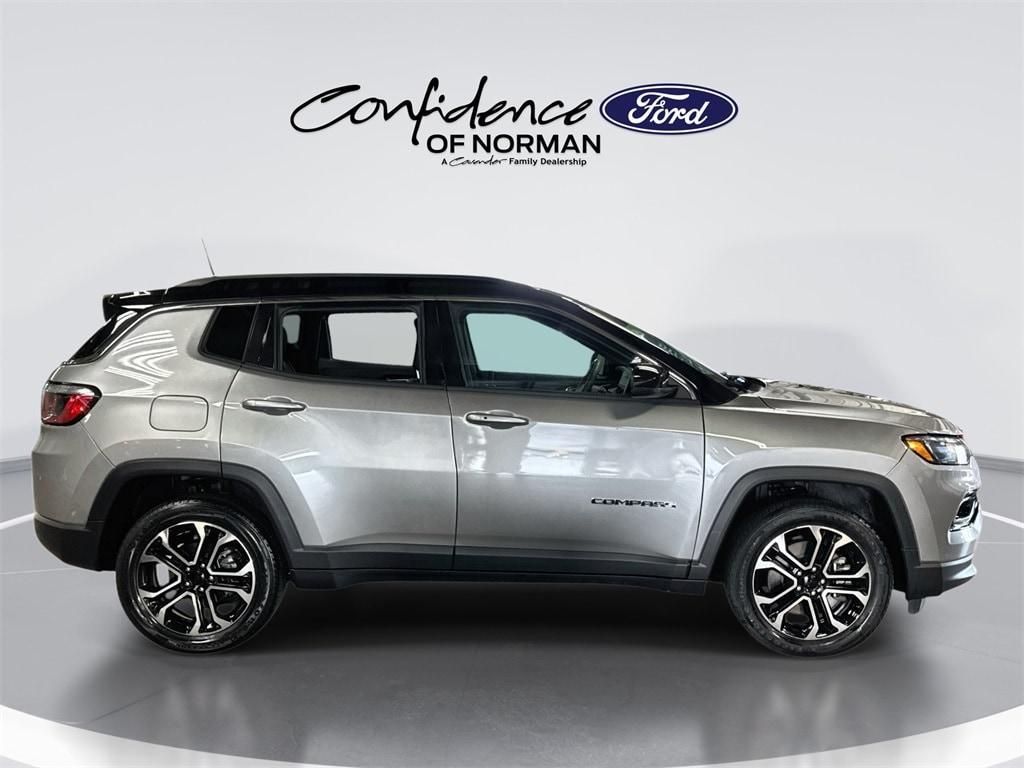 used 2023 Jeep Compass car, priced at $19,884