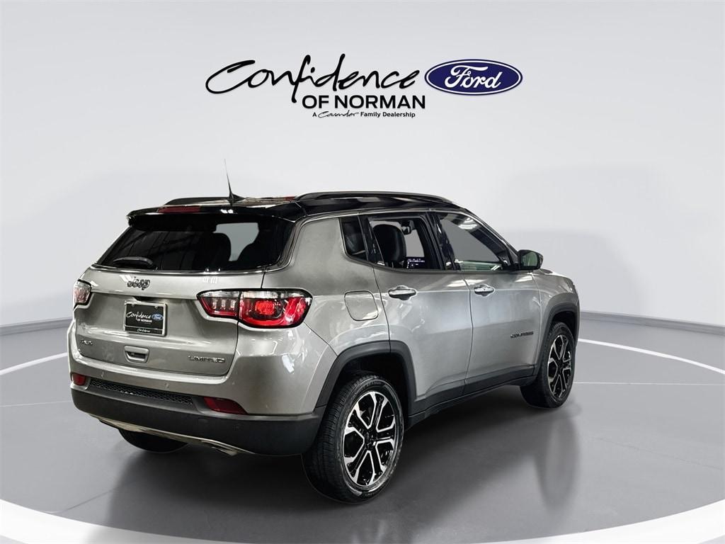 used 2023 Jeep Compass car, priced at $19,884