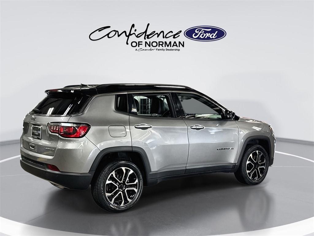 used 2023 Jeep Compass car, priced at $19,884