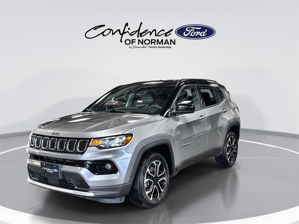 used 2023 Jeep Compass car, priced at $19,884