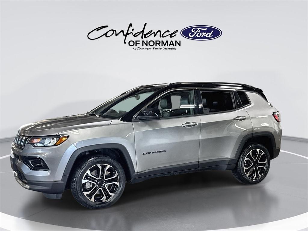 used 2023 Jeep Compass car, priced at $19,884