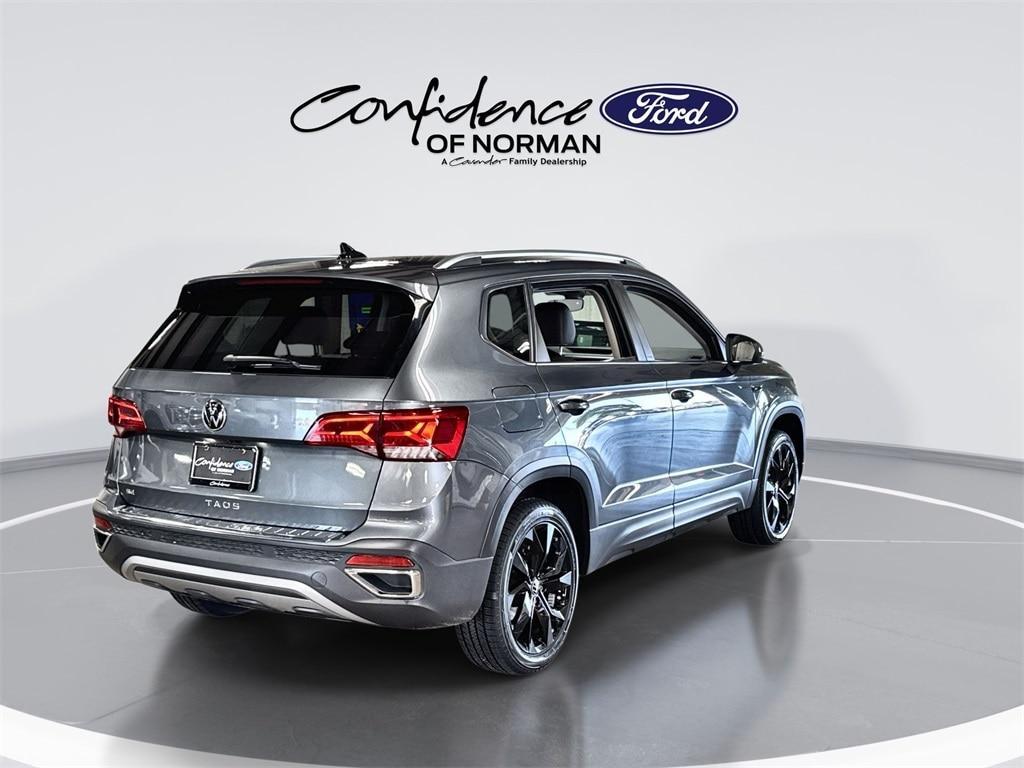 used 2023 Volkswagen Taos car, priced at $18,257