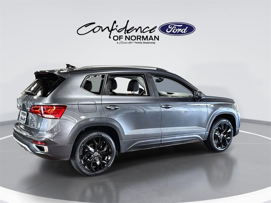 used 2023 Volkswagen Taos car, priced at $18,257