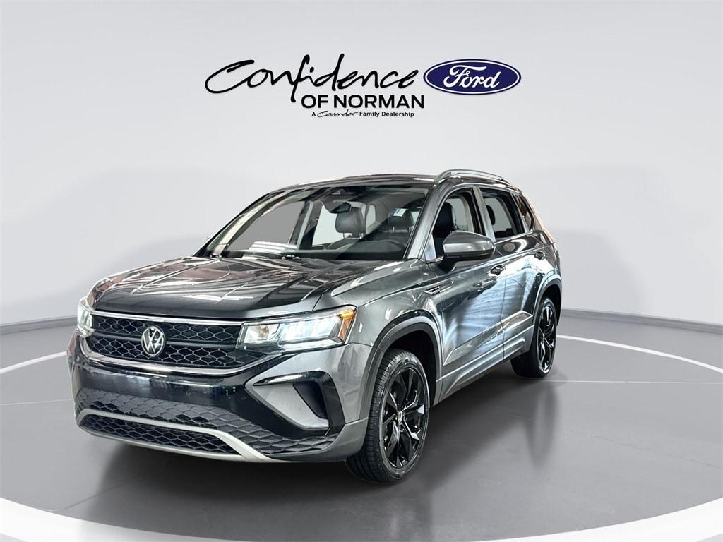 used 2023 Volkswagen Taos car, priced at $18,257