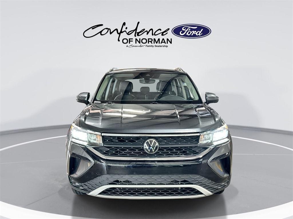 used 2023 Volkswagen Taos car, priced at $18,257
