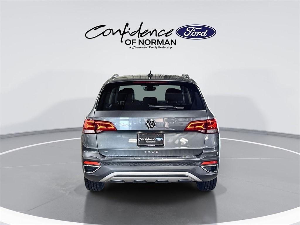 used 2023 Volkswagen Taos car, priced at $18,257