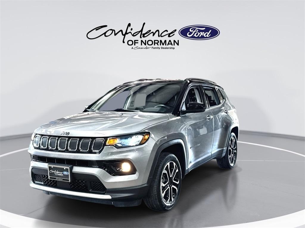 used 2022 Jeep Compass car, priced at $23,987
